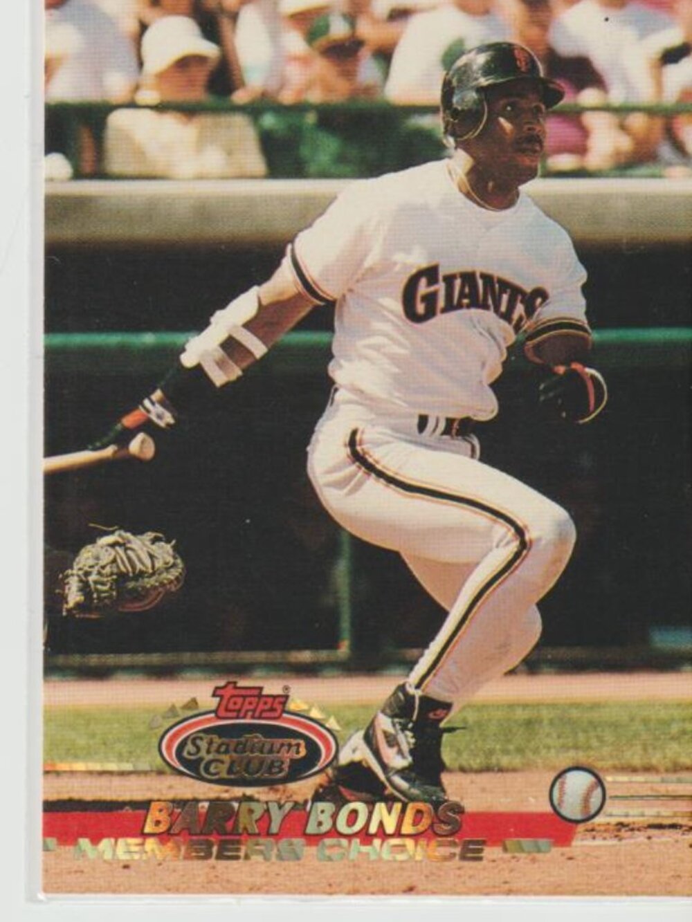 Barry Bonds 1993 Topps Stadium Club Members Choice #747